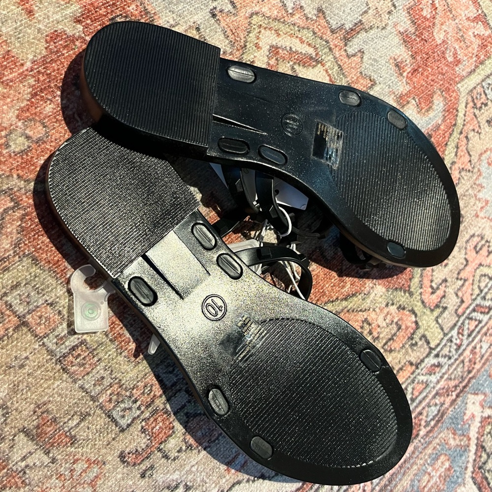 NWT Shade and Shore Women’s 10 Studded Sandals - Picture 5 of 5